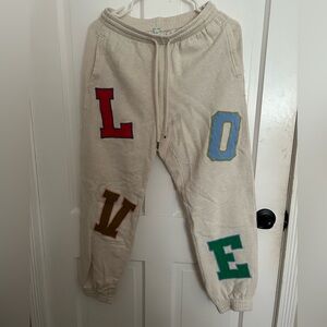 Aerie LOVE sweatpants size medium